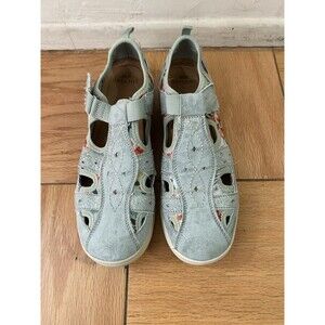 Women’s Earth Origins EFFIE Fisherman Sport Sandals Sz 10 Dusty Green